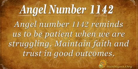 1142 angel number|1142 Angel Number Meaning: Guidance, Assurance, and Progress